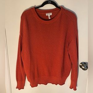 Jessica Simpson Orange Sweater